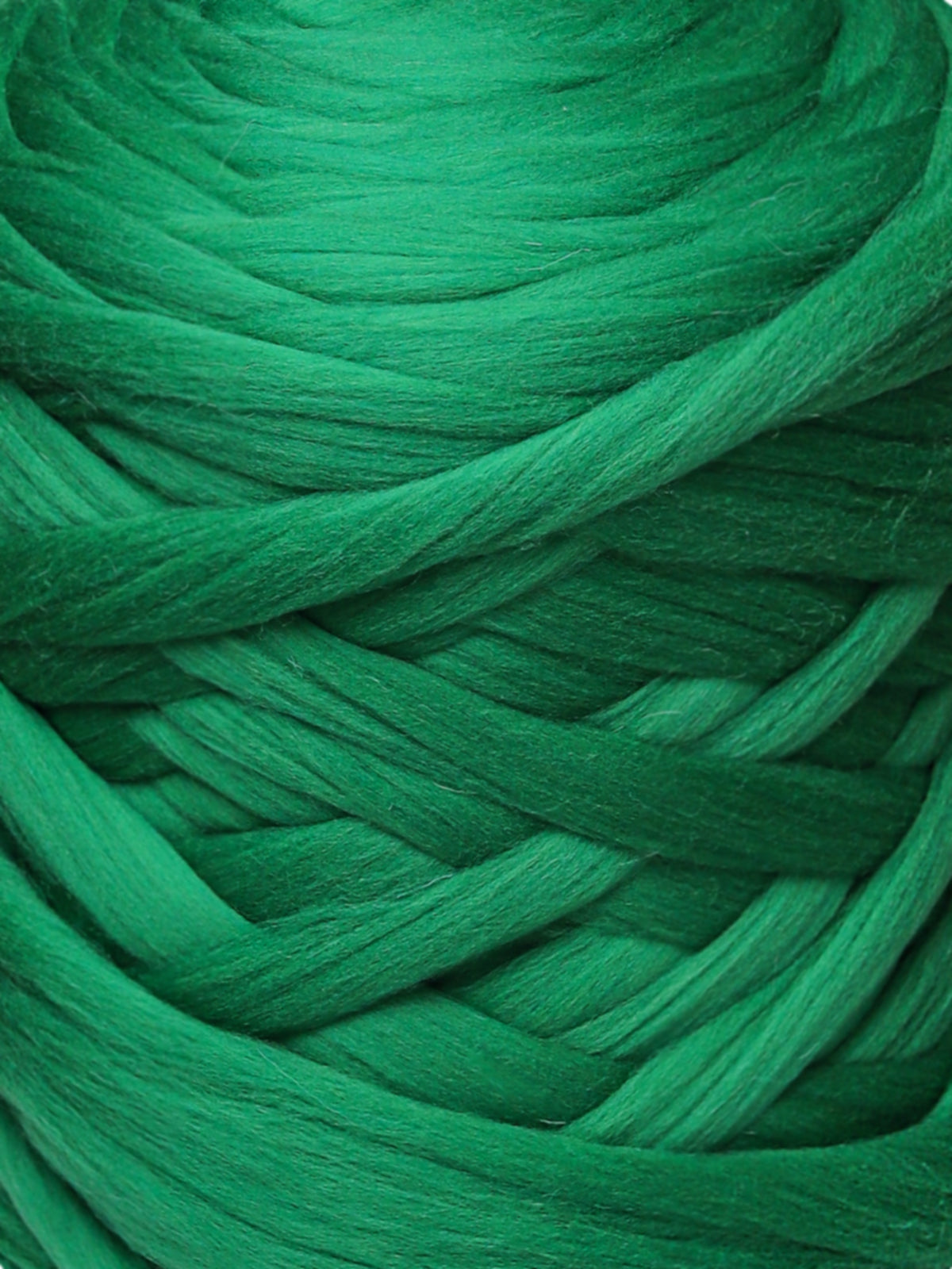Kromski Merino Kammzug Standard in Papageiengrün, Farbe 102