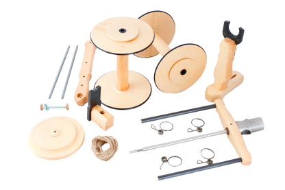 Kromski Minstrel Großer Jumbo-Flyer-Set - Klarlack