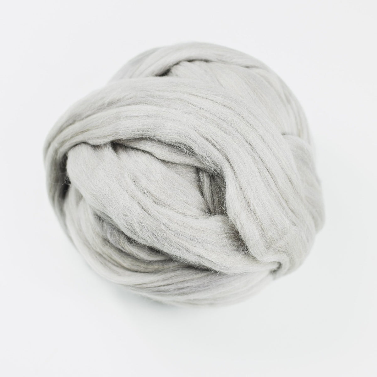 Kromski Merino Kammzug Standard in Metallgrau, Farbe 37