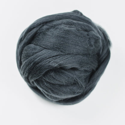 Kromski Merino Kammzug Standard in Graphit, Farbe 65