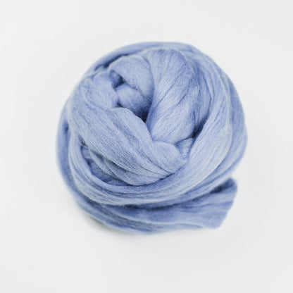 Kromski Merino Kammzug Standard in Blau, Farbe 26