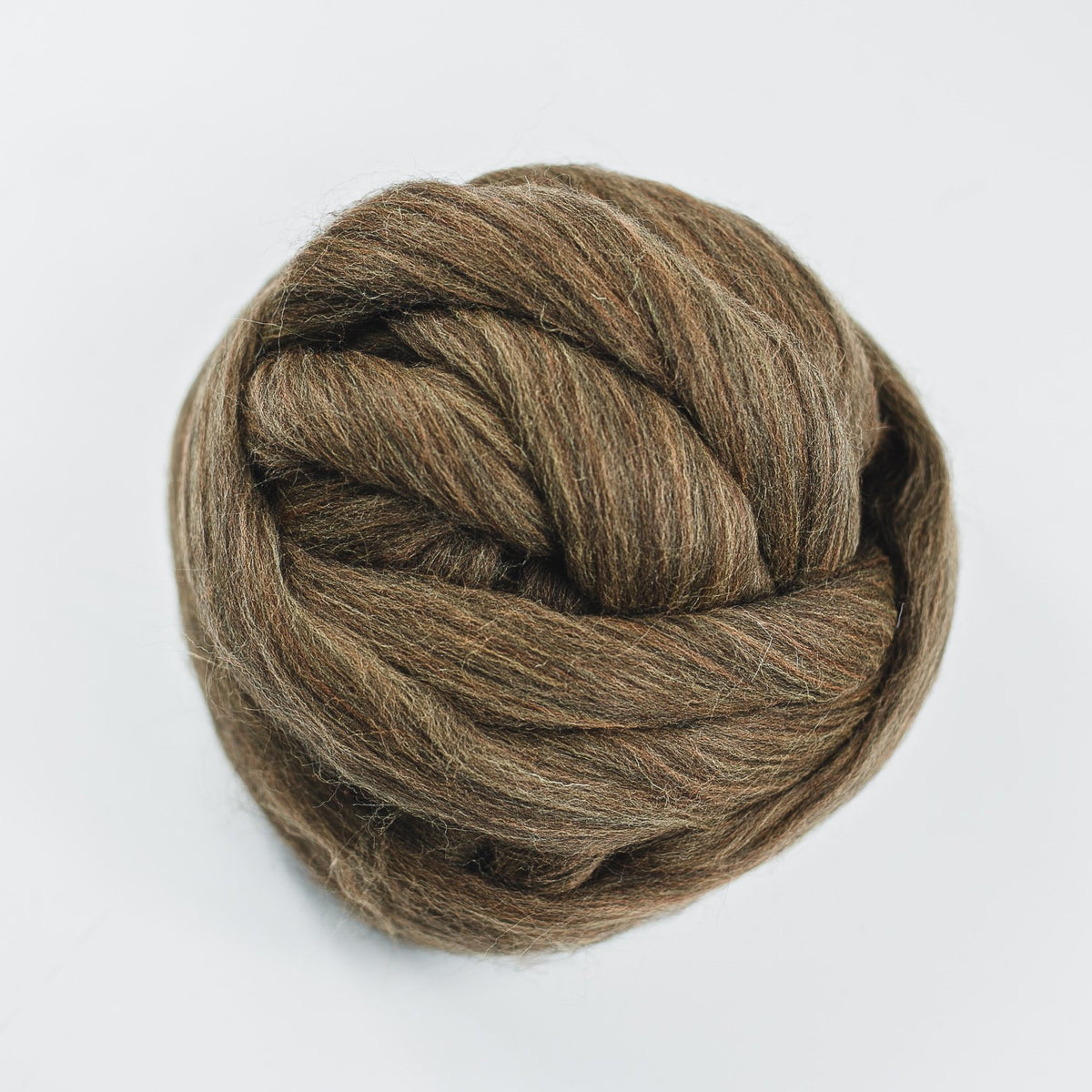 Kromski Merino Kammzug Standard in Erntebraun, Farbe 50