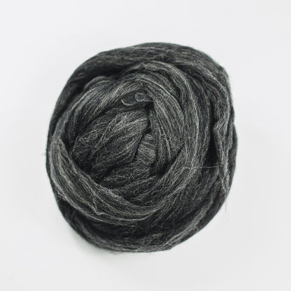 Kromski Merino Kammzug Standard in Pfeffer und Salz, Farbe 42
