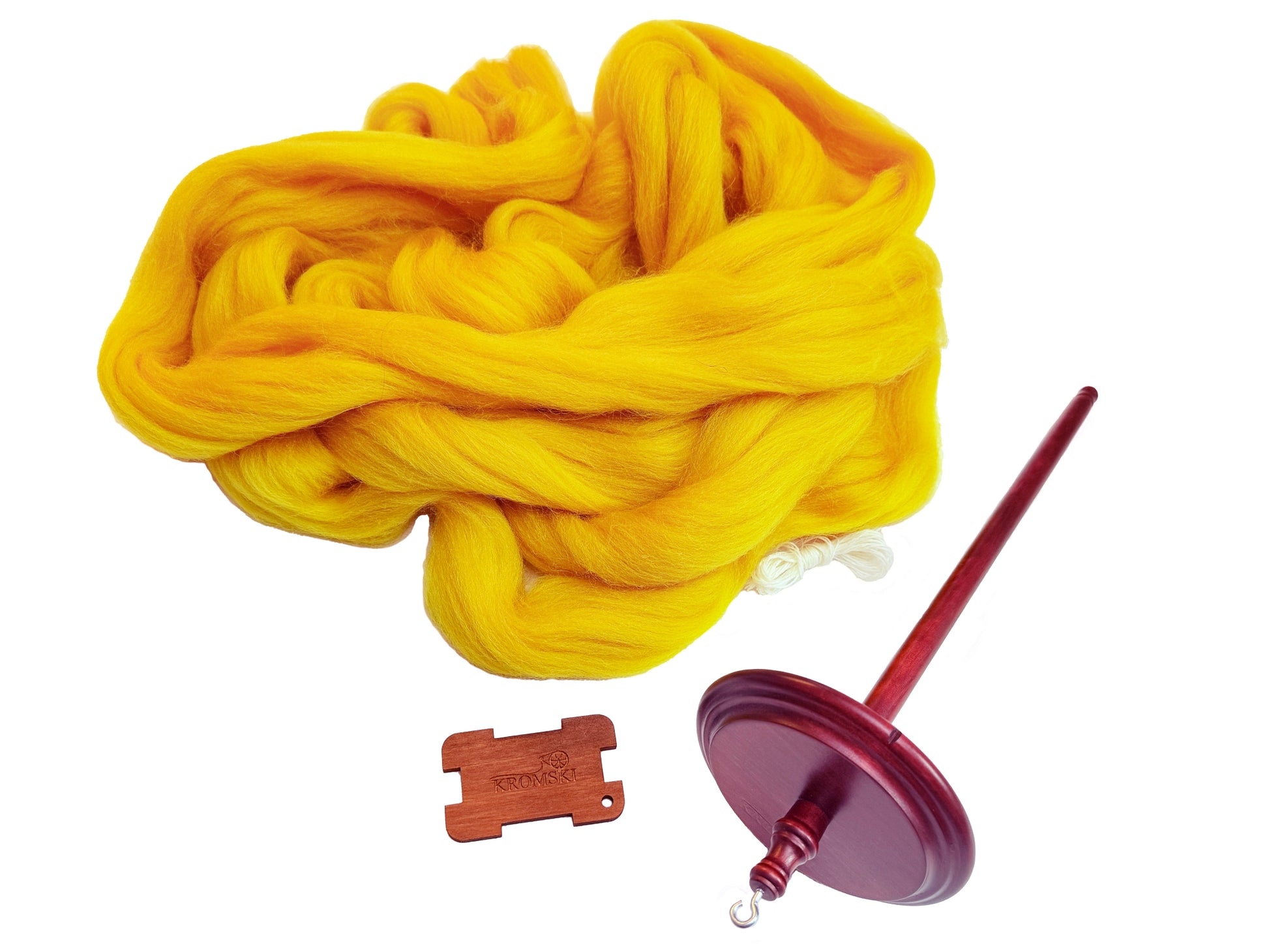 Kromski Handspindel-Set — Einsteiger-Paket mit Handspindel und Zubehör