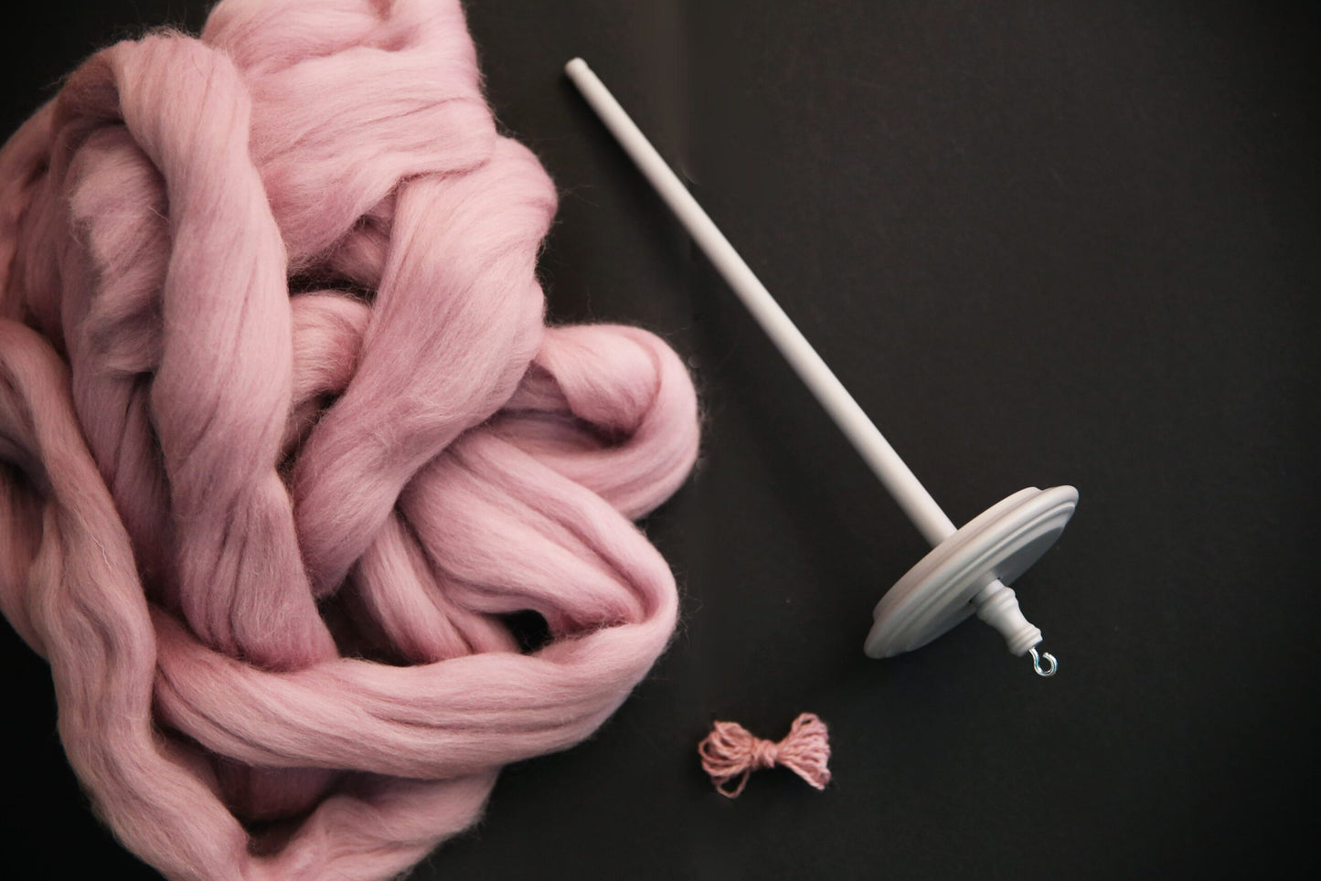 Kromski Handspindel-Set Grau