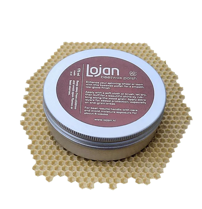 Lojan Bienenwachs Politur 175 ml zur Pflege von Spinnräder und Holzwerkzeugen